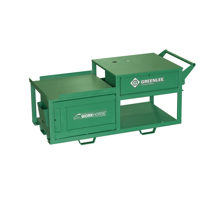 Product image for Greenlee Wk100-B Workhorse Bending Threathreading Cart