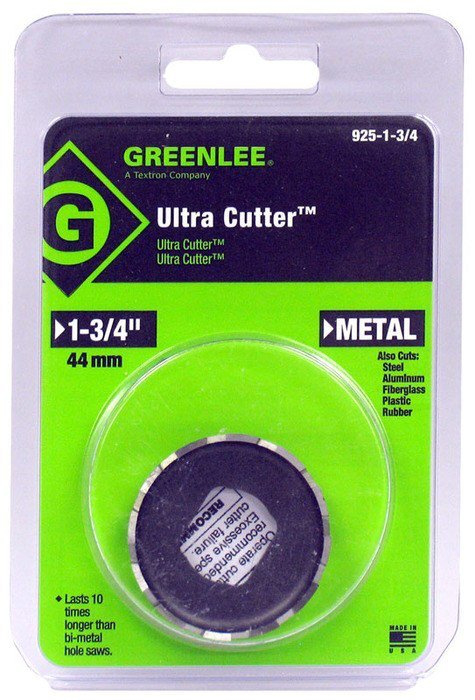 Product image for Greenlee 925-1-3/4 1/4" High Speed Steel Ultra Hole Saw