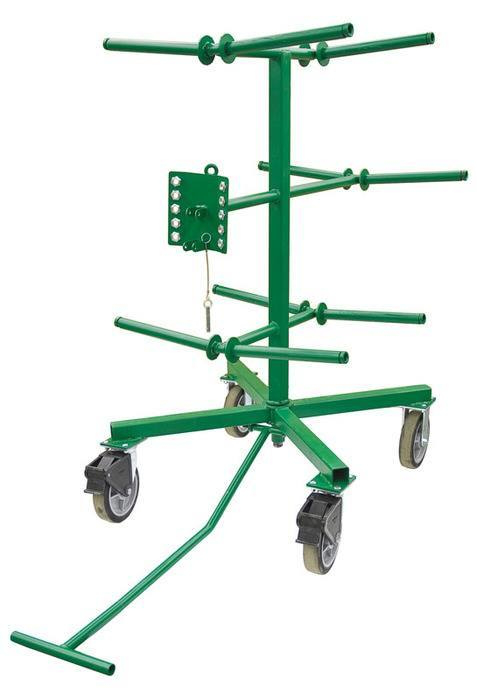 Product image for Greenlee 910 Steel Movable Cable Wire Dispenser