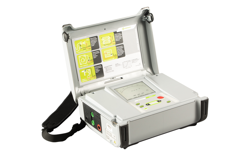 Product image for Greenlee 5990A Megohmmeter, 5kv