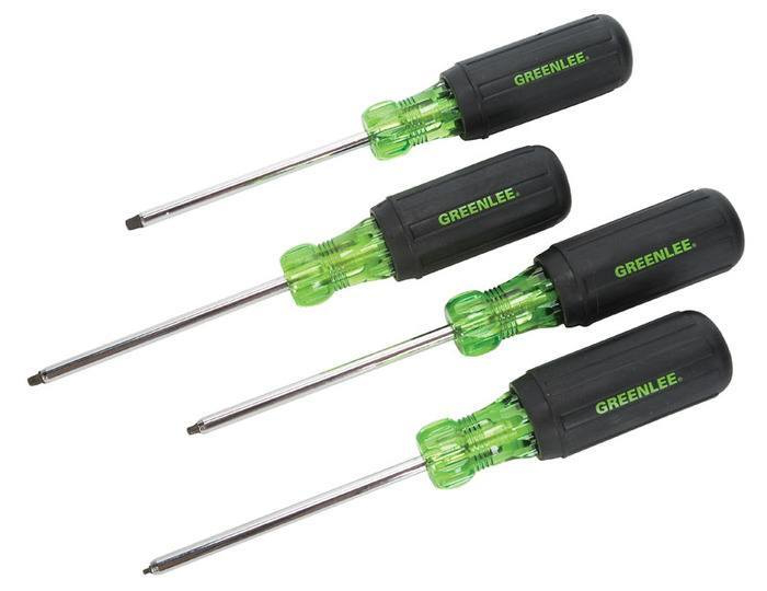 Product image for Greenlee 0353-01C Driver Set,Square Tip4pc