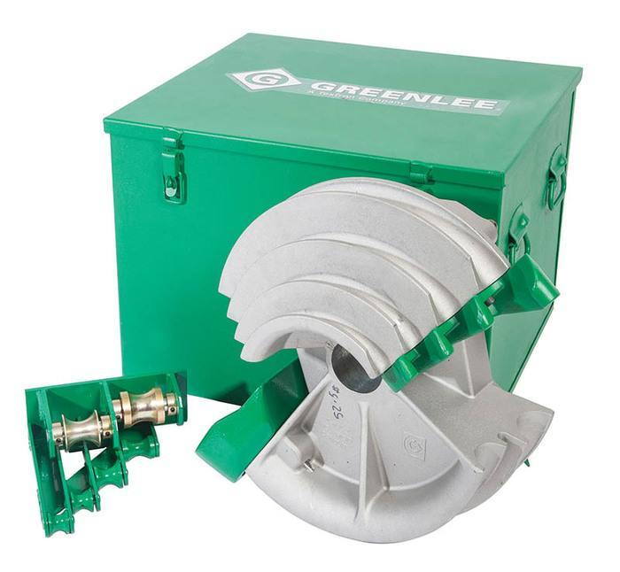 Product image for Greenlee 28008 1/2 to 2" Rigid Conduit Bender Shoe Group