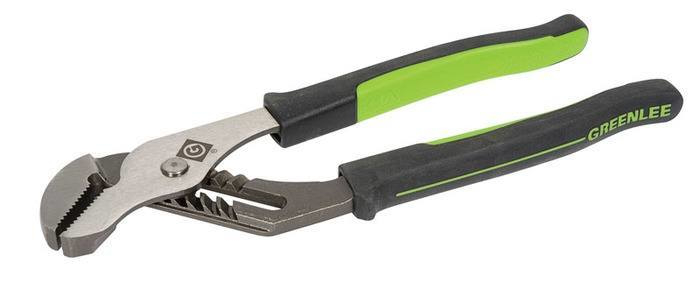 Product image for Greenlee 0451-10M Chrome Plated Vanadium Steel Grooved Pump Pliers