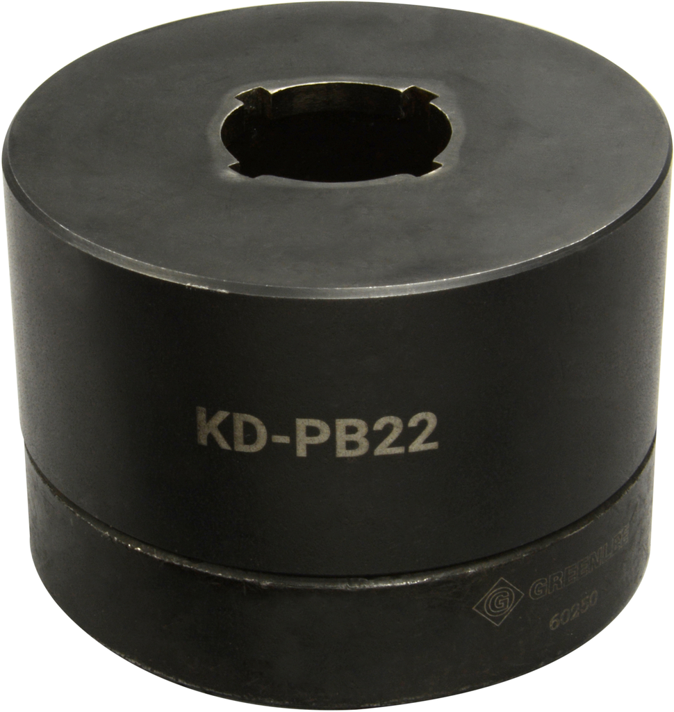 Product image for Greenlee Kd-Pb22 Die, Pushbutton 22.5mm