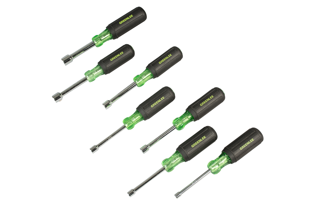 Product image for Greenlee 0253-01mag Magnetic Nutdriver Sset (7 Piece)