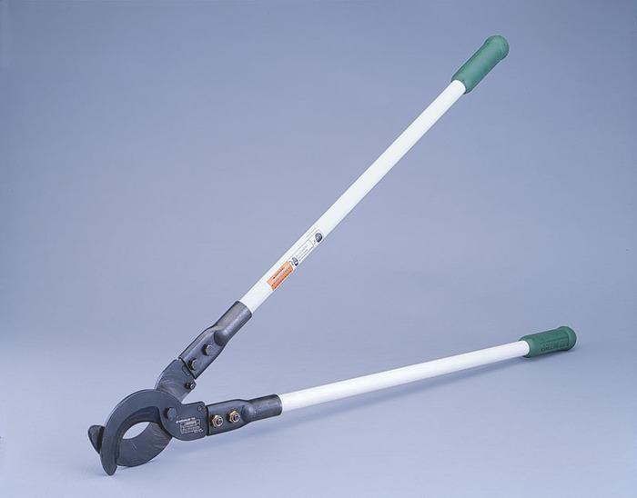 Product image for Greenlee 765 2-1/4" 24 AWG Fiberglass Shearing Manual Communication Cable Cutter