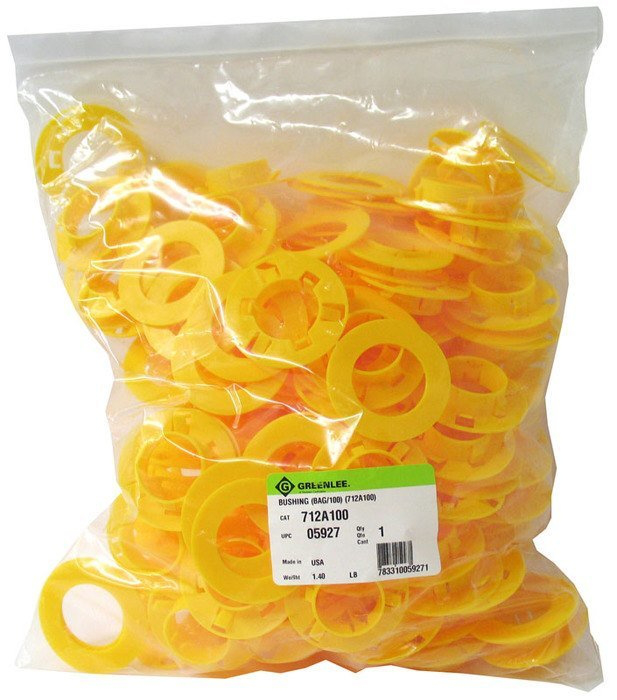 Mayer-DDS-100 Bushings for Pre-Punched Hole or 1-11/32" (34.1 mm) Diameter Hole Punched by 710-1