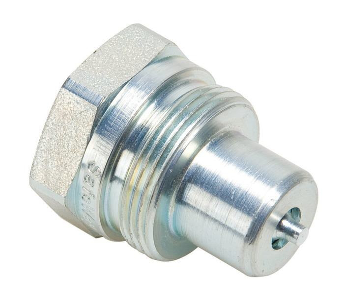 Product image for Greenlee F022061 3/8 Inch Male Threaded Nose Half High Pressure Hydraulic Coupler