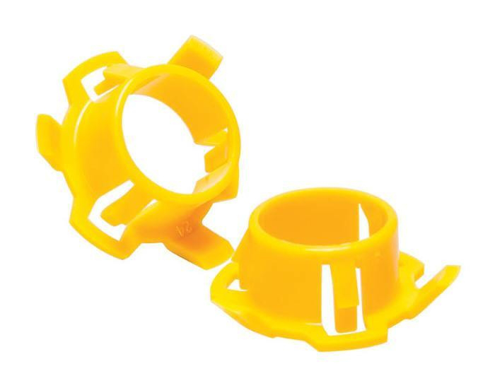 Product image for Greenlee 711M 1000/Bag 7/8" Triple Lock Knockout Stud Punch Bushing