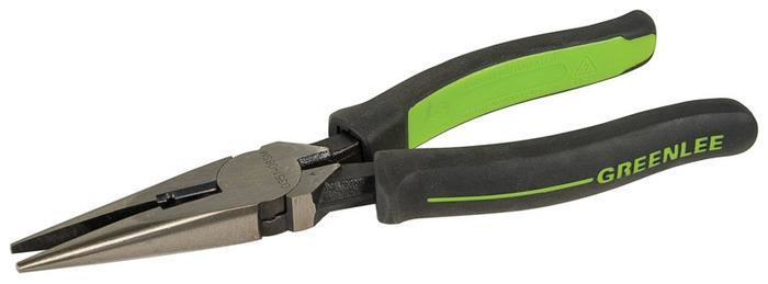 Product image for Greenlee 0351-08SM Pliers,Longnose 8" Mold Strip