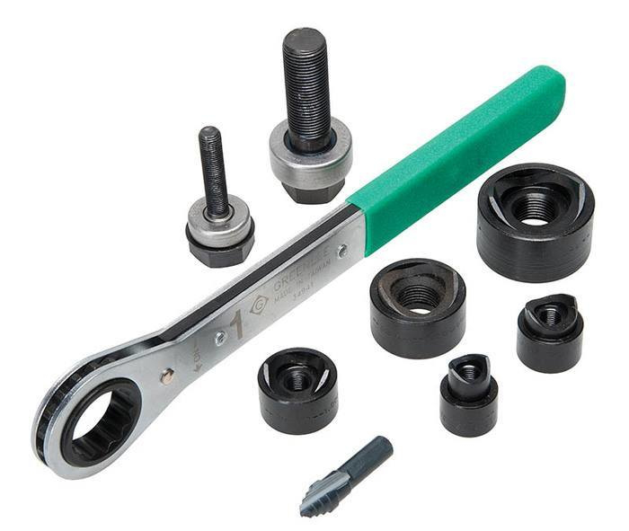 Product image for Greenlee 36688 Punch Set-Std Iso16-Iso40