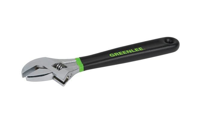 Product image for Greenlee 0154-10d Wrench,Adjustable 10"Dipped