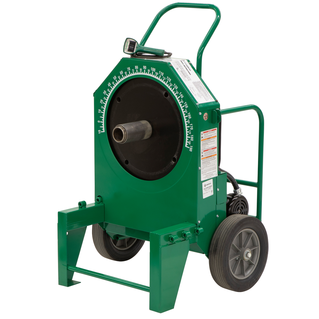 Product image for Greenlee 555C 120VAC 20 Amp GFCI Protected Electric Bender