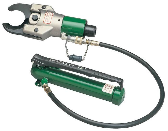 Product image for Greenlee 750 11 Ton Hydraulic Cable Cutter and RAM