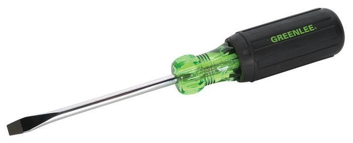 Product image for Greenlee 0153-25c Screwdriver,Flat-Cab 11/4x4"