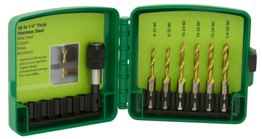 Mayer-DDS-7-piece Drill/Tap Bit Kit for Stainless Steel (Standard)-1