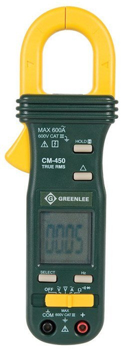 Product image for GRN CM-450 CLAMPMETER,TRUE RMS AC (