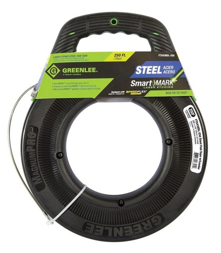 Mayer-DDS-Fishtape, Steel-250' w/Leader-1