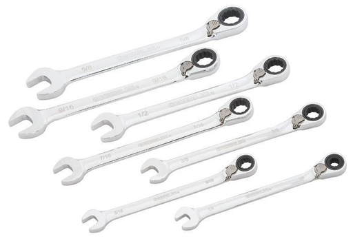 Mayer-DDS-7-Piece Combination Ratcheting Wrench Set-1