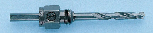 Greenlee 37157 1/4" High Speed Steel Round with 3 Flat Shank Small Hole Saw Arbor Product image for Greenlee 37157 1/4" High Speed Steel Round with 3 Flat Shank Small Hole Saw Arbor