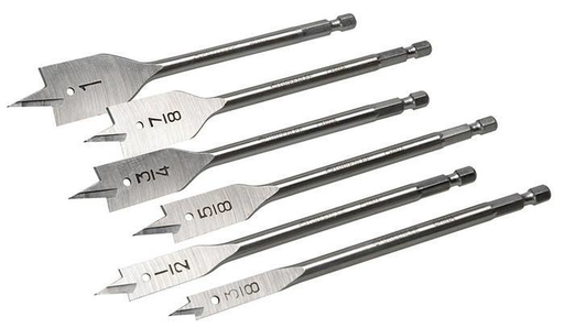 Product image for Greenlee 33AR-6 Self Feed Spade Bit Kit