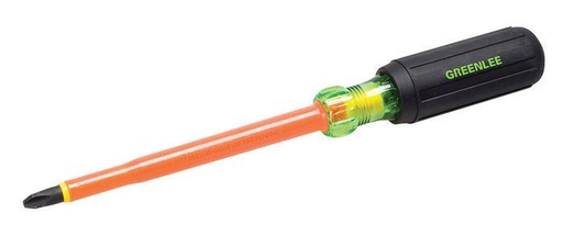 Product image for Greenlee 0153-35-Ins Screwdriver,Insulated,#3x6"