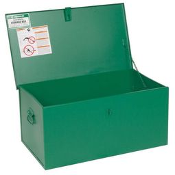Product image for Greenlee 1531 4.8 cu.ft Welder's Box, 16ga Steel, 15"H x 31"W x 18"D