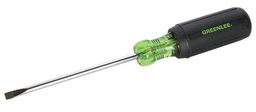 Greenlee 0153-21C 3/16" x 4" Heavy-Duty Screwdriver, Cabinet Tip