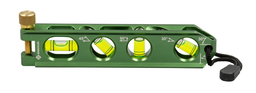 Greenlee L77 5-1/2 x 3/4 x 1-1/2" Aluminum Alloy 1-Level Mini Magnetic Bender TorpeDO Level