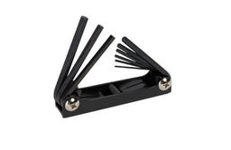 Greenlee 0254-11 4-3/8" 9-Piece Powder Coated Folding Hex Key Set