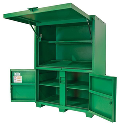 Product image for Greenlee 8060-DLX Field Office Workstation, 16ga Steel, 80"H x 59"W x 42"D