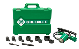 Greenlee 7306SB 1/2" to 2" Hydraulic Knockout Punch Driver Kit