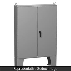 DBL DOOR WALL MOUNT ENCL