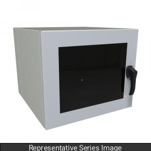 10U 15D NEMA SWINGOUT SOLID - 20 x 24 x 15, Rack Units - 10