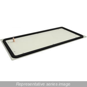 Product image for HMND GP1507GY GLAND PLATE GRAY 15x7