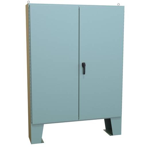 Product image for HMND 1422E12F NEMA12 TWO DR ENCL.C/