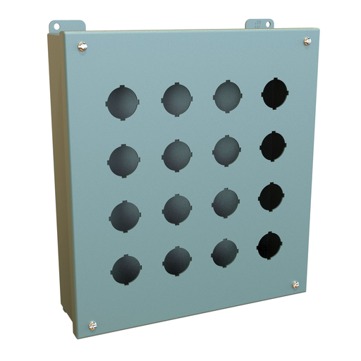 Product image for HMND 1435S NEMA12 P-BTN ENC 11.7X10