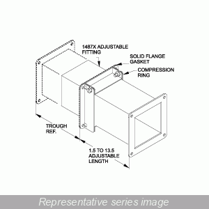 Product image for HMND 1487EX ADJUSTABLE FITTING