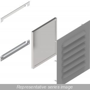 Product image for HMND 1481L3R55SS LOUVER N3 5x5
