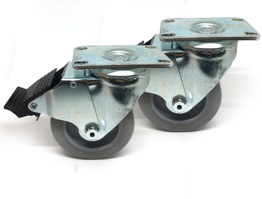 Product image for HMND CCSTL CONT-LOCKING CASTERS (2)