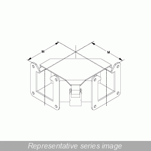 Product image for HMND 1485F9N 90" ELBOW TOP OPENING