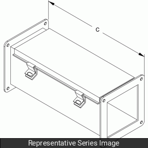 Product image for HMND 1487C48SS N4X,WIREWAY,4" STRAI