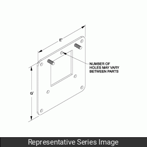 Product image for HMND 1487ERECSS NEMA4XWIREWAY 8X8 R