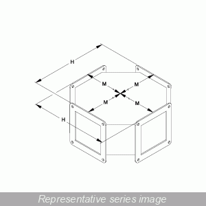 Product image for HMND 1487EY CROSS FITTING