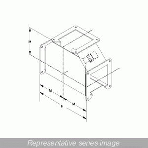 Product image for HMND 1485DTQ T FITTING OUTSIDE OPEN