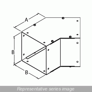 Product image for HMND CWEL445 ELBOW 45 DEG 4X4