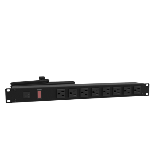 Product image for HMND 1582T8A1BK 19" RACK MOUNT, 8 R
