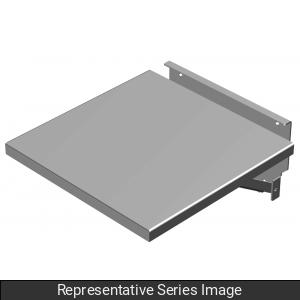 Product image for HMND FDS1818GY FOLD DOWN SHELF 18X1