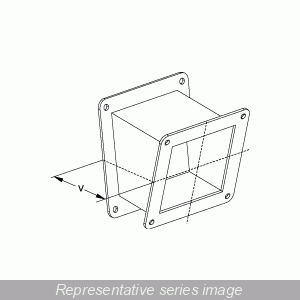 Product image for HMND 1487C2P N12 PULL-THRU WW 4X4