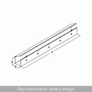 Product image for HMND CWST448 STRAIGHT SECTION KO 4X